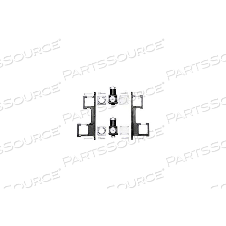 BRACKET & END BLOCK KIT (BRASS) by Embassy