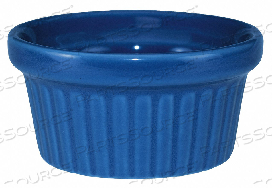 FLUTED RAMEKIN 2 OZ LIGHT BLUE PK36 by ITI
