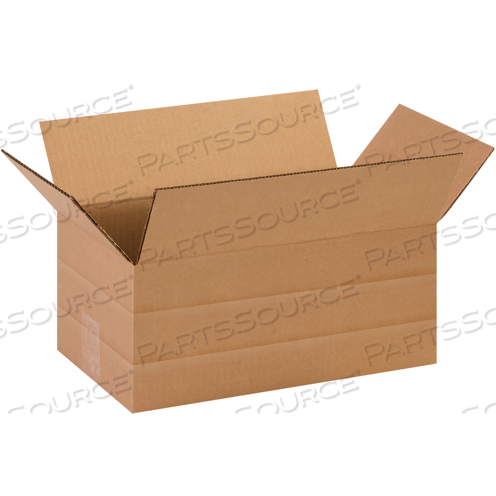 MULTI-DEPTH CORRUGATED BOXES, 14" X 8" X 6", KRAFT, 25/BUNDLE by BOX Partners (Box Acquisitions, LLC)