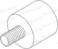 INTERNAL & EXTERNAL MOTOR MOUNT THREADS WITH BLACK RUBBER - 8-32 SIZE 