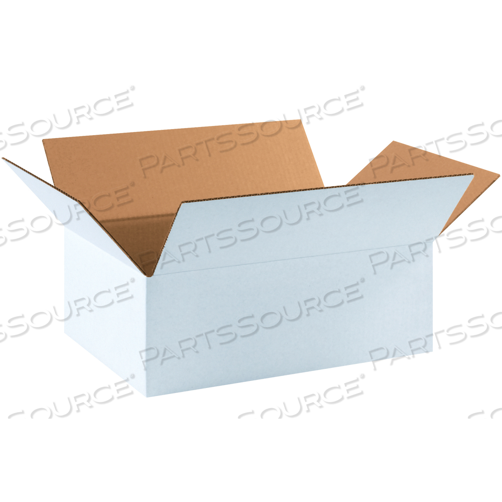 CORRUGATED BOXES, 17 1/4" X 11 1/4" X 6", WHITE, 25/BUNDLE by BOX Partners (Box Acquisitions, LLC)