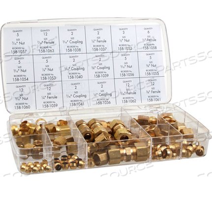 KIT, COMPRESSION NUT & FERRULE 