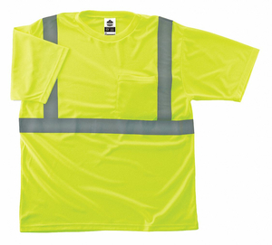 CLASS 2 ECONOMY T-SHIRT XL LIME by Ergodyne