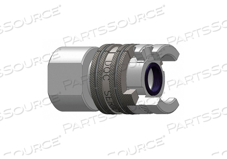 QUICK CONNECT SOCKET 1/2 BODY 1/2 -14 by Dixon Valve and Coupling