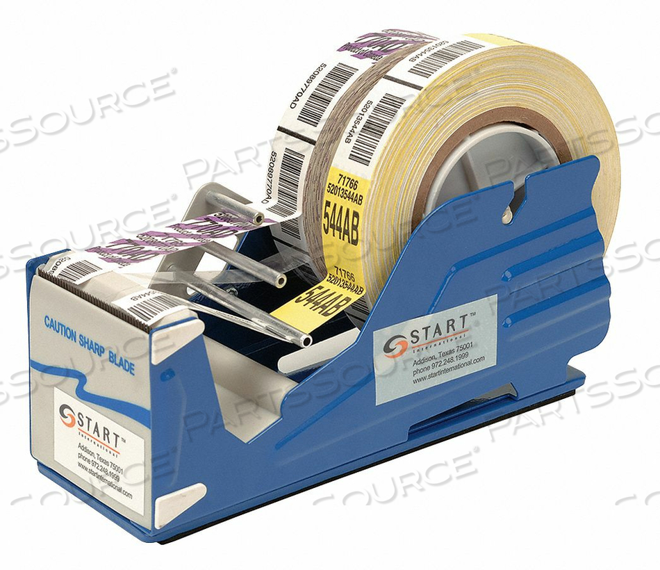 MANUAL MULTI ROLL TAPE DISPENSER SL7336 3" WIDE by Start International MANUAL MULTI ROLL TAPE DISPENSER SL7336 3" WIDE by Start International