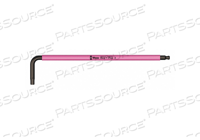 BALL END HEX KEY METRIC 3MM TIP SIZE by Wera