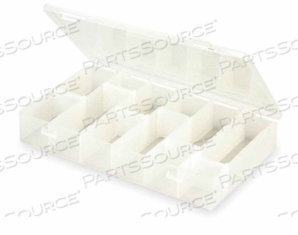 ADJUSTABLE COMPARTMENT BOX TRANSLUCENT by Flambeau, Inc.