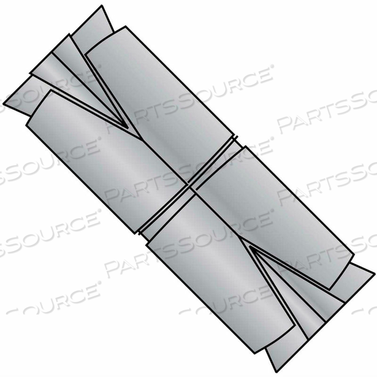 3/8 DOUBLE EXPANSION ANCHOR ZAMAC ALLOY, PKG OF 50 by Kanebridge Corporation
