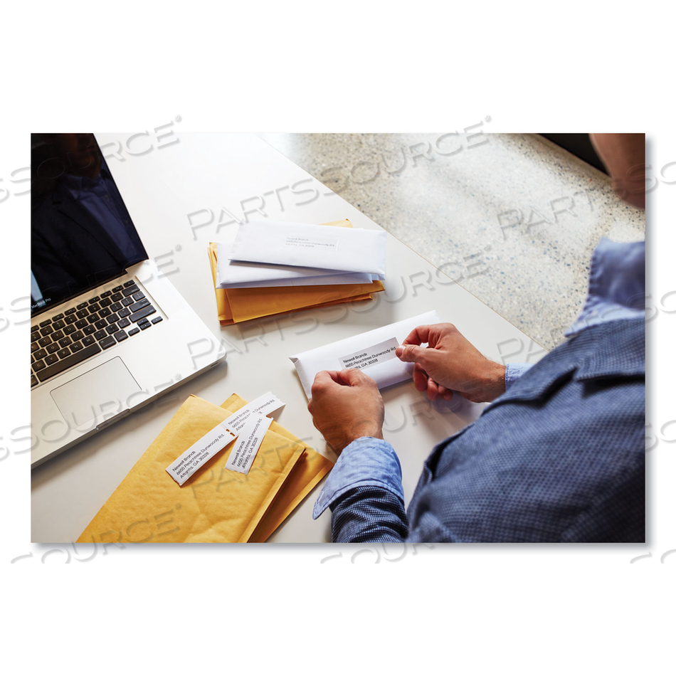 LABELWRITER ADDRESS LABELS, 1.12" X 3.5", WHITE, 350 LABELS/ROLL by Dymo