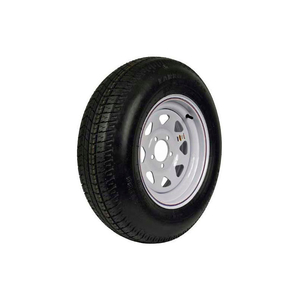 ST205/75D-14 TRAILER TIRE & CUSTOM SPOKE WHEEL ASSEMBLY by Martin Wheel Co.