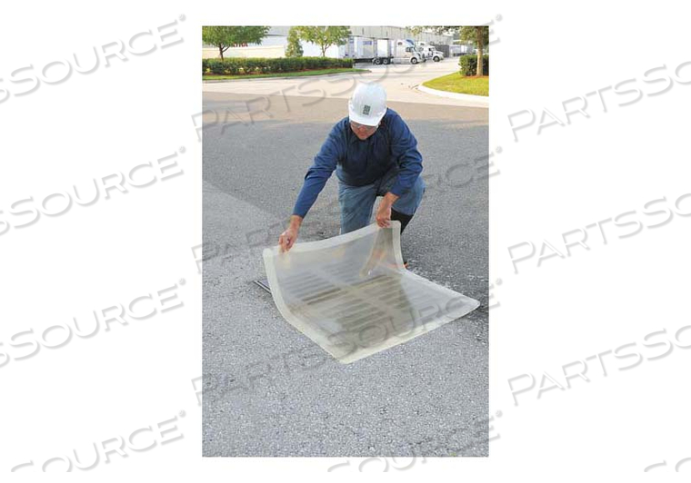 ULTRA-DRAIN SEAL, CLEAR, RECTANGULAR, 18" X 58" by Ultratech