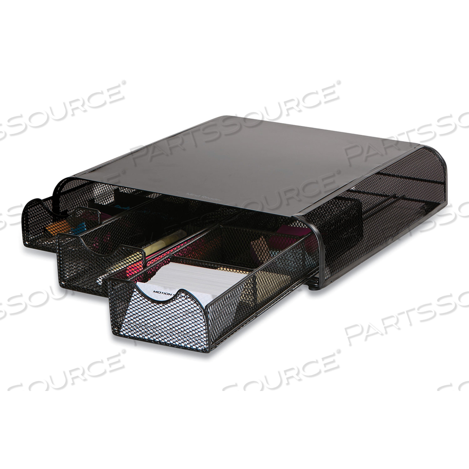 PERCH MONITOR STAND AND DESK ORGANIZER, 13" X 12.5" X 3", BLACK by Mind Reader PERCH MONITOR STAND AND DESK ORGANIZER, 13" X 12.5" X 3", BLACK by Mind Reader