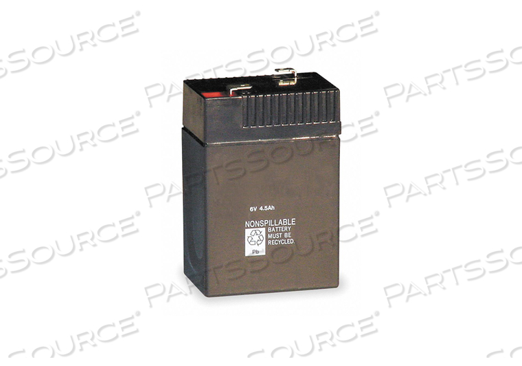 BATTERY SEALED LEAD ACID 6V 4A/HR. by Lithonia Lighting BATTERY SEALED LEAD ACID 6V 4A/HR. by Lithonia Lighting