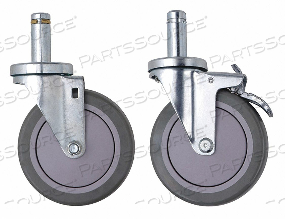 SWIVEL STEM CASTER KIT by Quantum Storage Systems