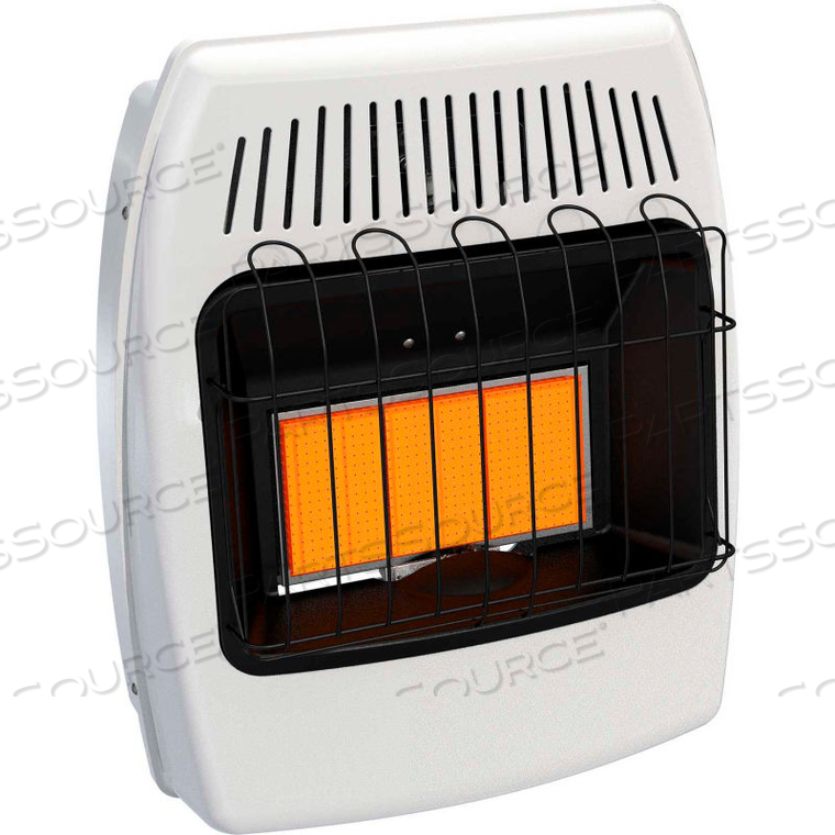 NATURAL GAS INFRARED VENT FREE HEATER - 18,000 BTU 