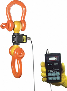 CRANE DYNAMOMETER LCD 10 000 LB CAP. by Ron Crane Scales