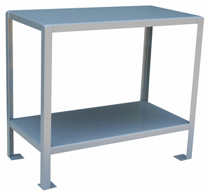 FIXED WORK TABLE STEEL 36 W 18 D by Jamco