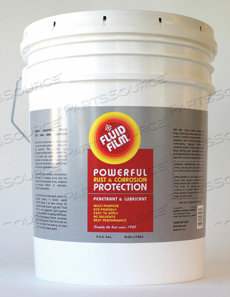 LUBRICANT/CORROSION INHIBITOR NAS 5 GAL. by Fluid Film LUBRICANT/CORROSION INHIBITOR NAS 5 GAL. by Fluid Film