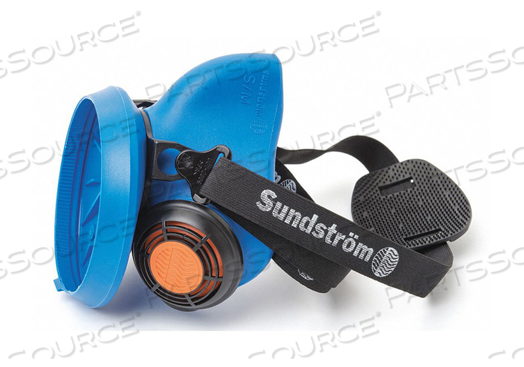 HALF MASK RESPIRATOR SILICONE BLUE by Sundstrom Safety