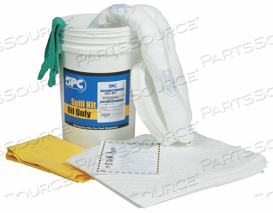 SPILL KIT UNIVERSAL WHITE by Brady Americas SPILL KIT UNIVERSAL WHITE by Brady Americas