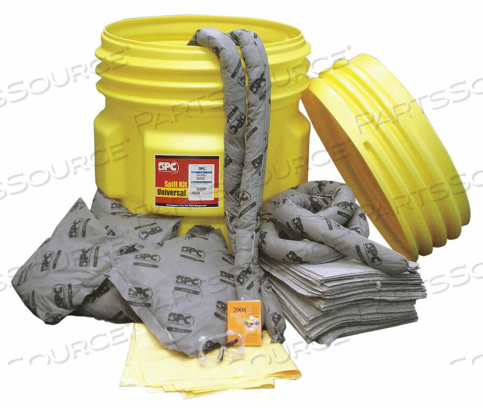 SPILL KIT UNIVERSAL YELLOW by Brady Americas