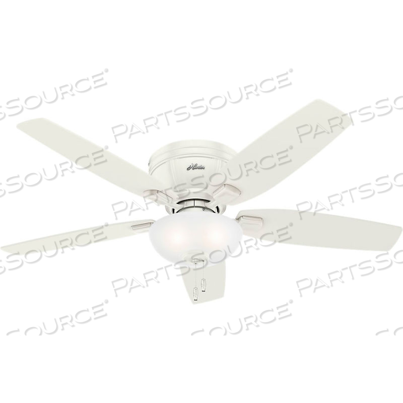 52" KENBRIDGE CEILING FAN WITH LIGHT - FRESH WHITE by Hunter Fan Co. / Casablanca Fand Co.