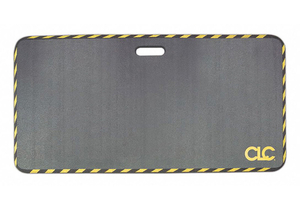 KNEELING PAD 18 X 36IN BLACK NBR by CLC (Custom Leathercraft)