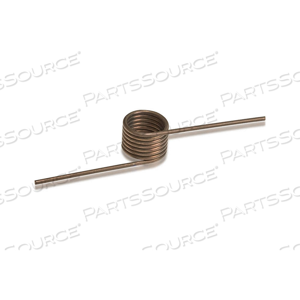 TORSION SPRING, 2 IN SPRING LG @ TORQUE, 180° DEFLECTION ANGLE (DEG.), 4 IN LEG LG by Approved Vendor