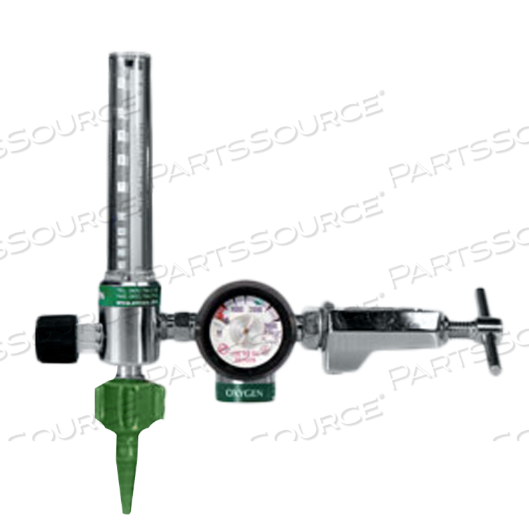 REGULATOR, GAS, CGA 870 CONNECTION TYPE, 15LPM FLOW RATE, 50PSI PRESSURE RATING, WITH SWIVEL by Ohio Medical, LLC