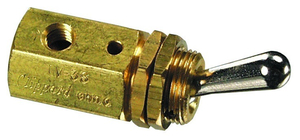 3-WAY TOGGLE VALVE by Clippard