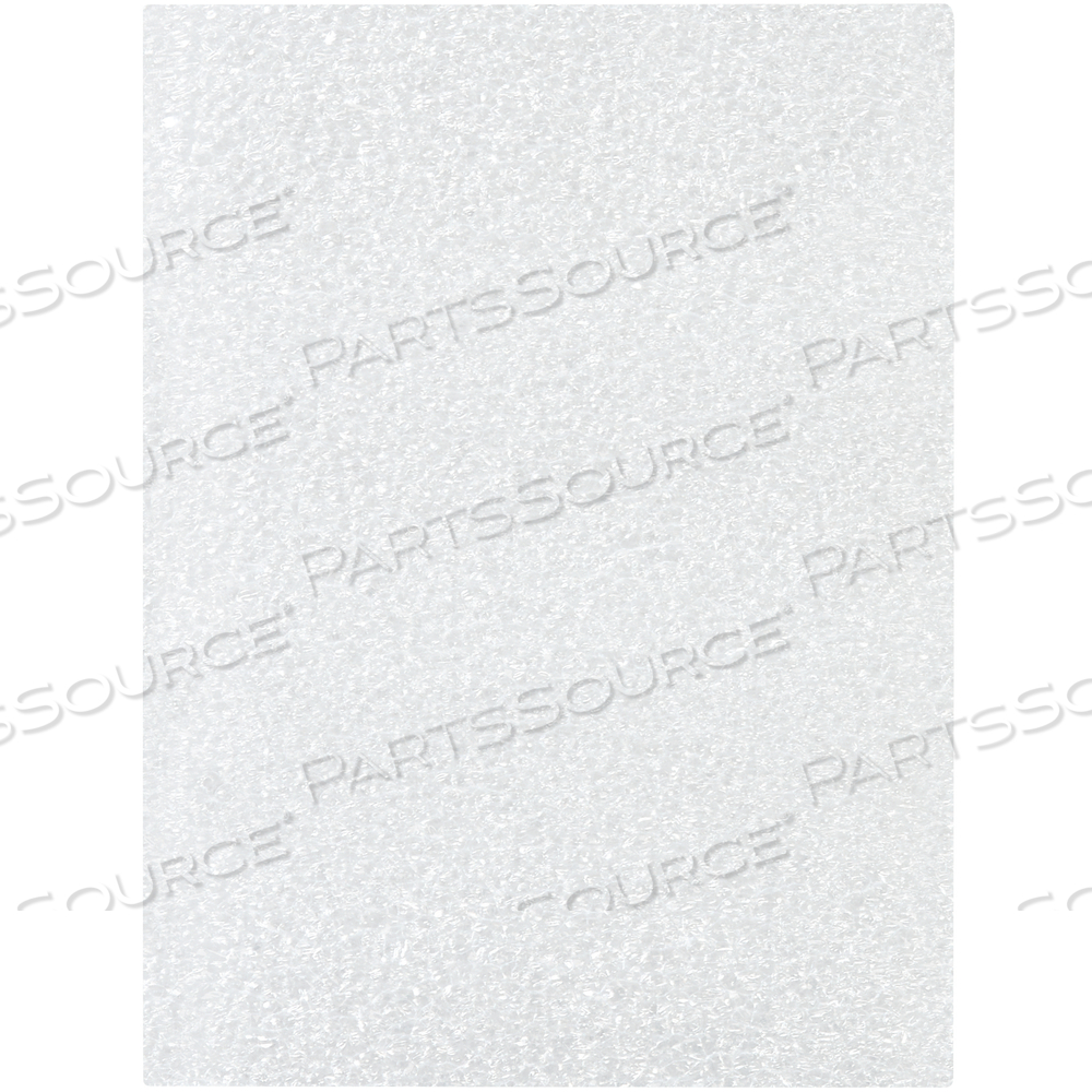 FLUSH CUT FOAM POUCHES, 3" X 4", WHITE, 500/CASE by BOX Partners (Box Acquisitions, LLC)