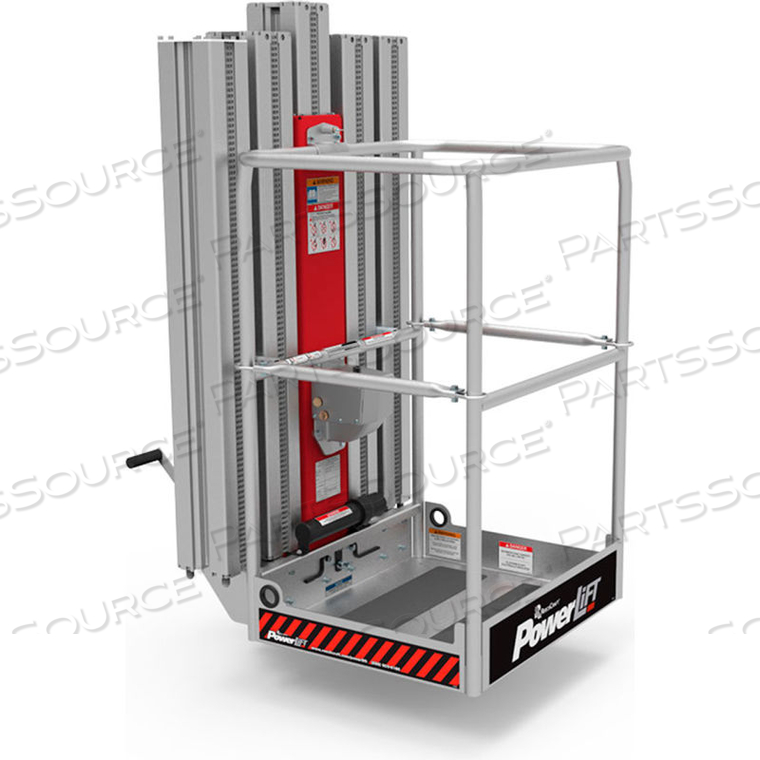 POWERLIFT PL65 MAINTENANCE PLATFORM 60"L X 40"W X 72"H 350 LBS CAPACITY 