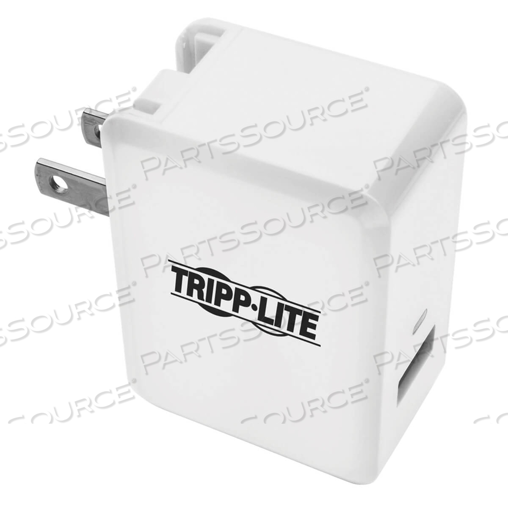 USB WALL CHARGER TRAVEL CHARGER W/ QUICK CHARGE 4X FASTER CHARGE by Tripp Lite USB WALL CHARGER TRAVEL CHARGER W/ QUICK CHARGE 4X FASTER CHARGE by Tripp Lite