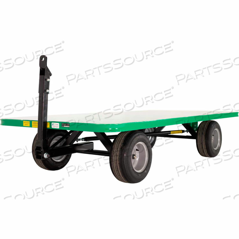 PRE-CONFIGURED TRAILER - 96 X 48 - PNEUMATIC WHEELS - PIN & CLEVIS by Valley Craft Industries, Inc PRE-CONFIGURED TRAILER - 96 X 48 - PNEUMATIC WHEELS - PIN & CLEVIS by Valley Craft Industries, Inc