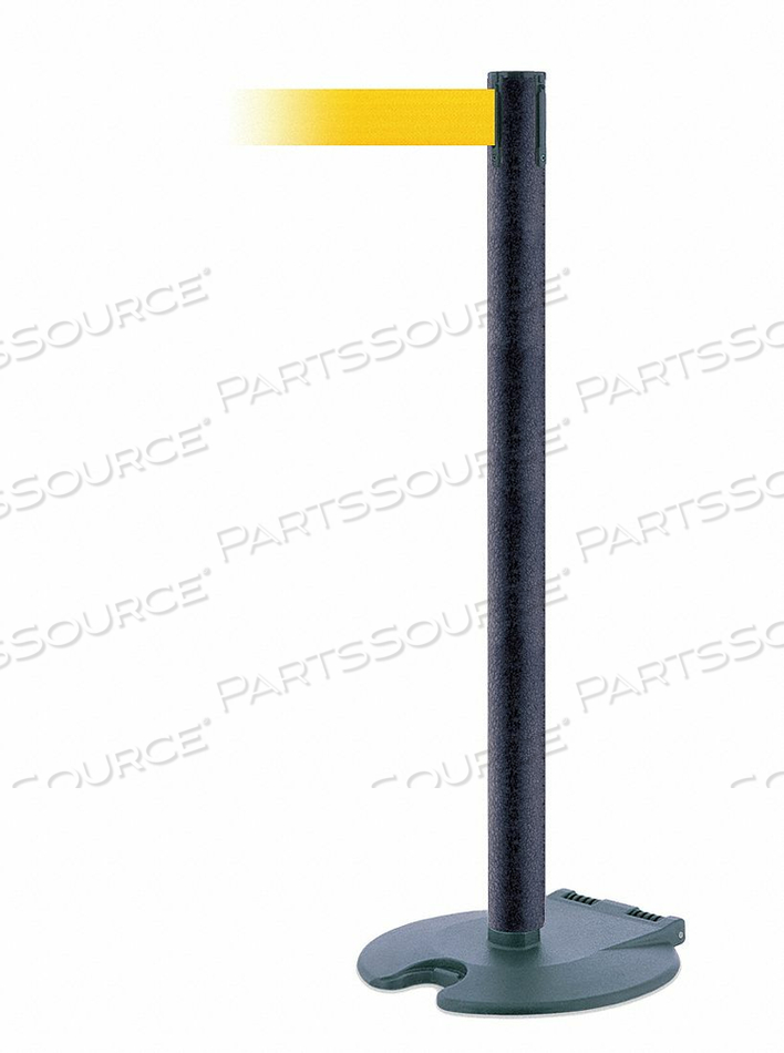 RB1-89-89-STD-NO-Y5X-C Tensabarrier BARRIER POST W/ BELT WHEELED 7-1/2 ...