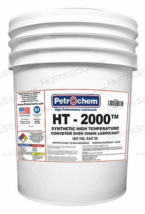 OVEN CONVEYOR CHAIN LUBRICANT ISO 100 by Petrochem OVEN CONVEYOR CHAIN LUBRICANT ISO 100 by Petrochem