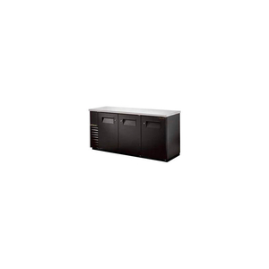 TBB-24-72 BACK BAR COOLER 3 SECTION - 73-1/8"W X 24-1/2"D X 35-5/8"H by True Food Service Equipment