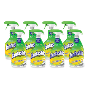 DISINFECTANT MULTI-PURPOSE CLEANER LEMON SCENT, 32 OZ SPRAY BOTTLE, 8/CARTON by Fantastik