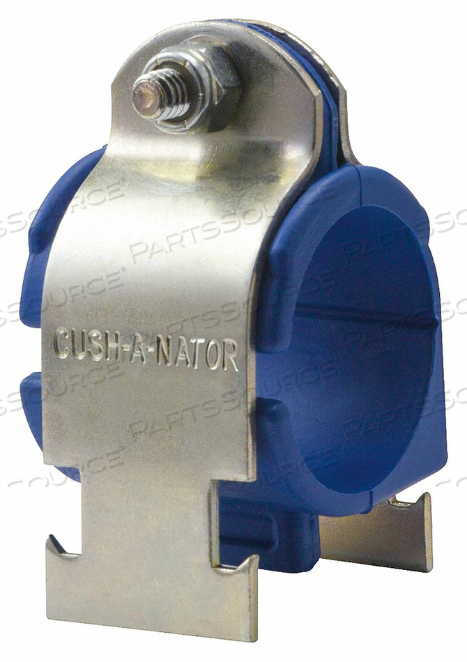 CUSHIONED CLAMP HT 1/2 IN TUBE 304SS by ZSI