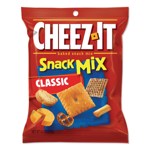 CHEEZ-IT BAKED SNACK MIX, CLASSIC CHEESE, 4.5 OZ BAG, 6/PACK by Sunshine