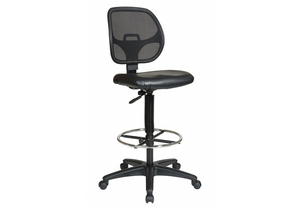 CHAIR DRAFTING FABRIC/METAL BLACK by Office Star