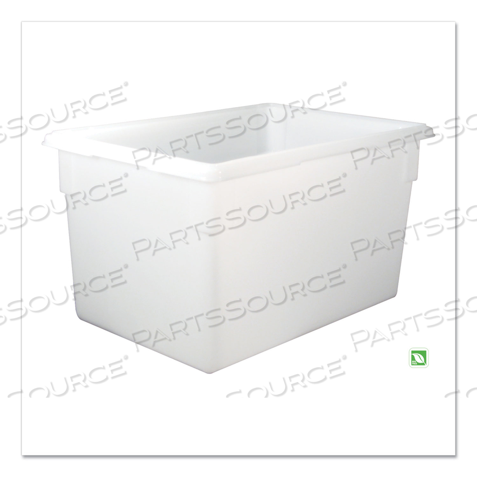 FOOD/TOTE BOXES, 21.5 GAL, 26 X 18 X 15, WHITE, PLASTIC by Rubbermaid Medical Division