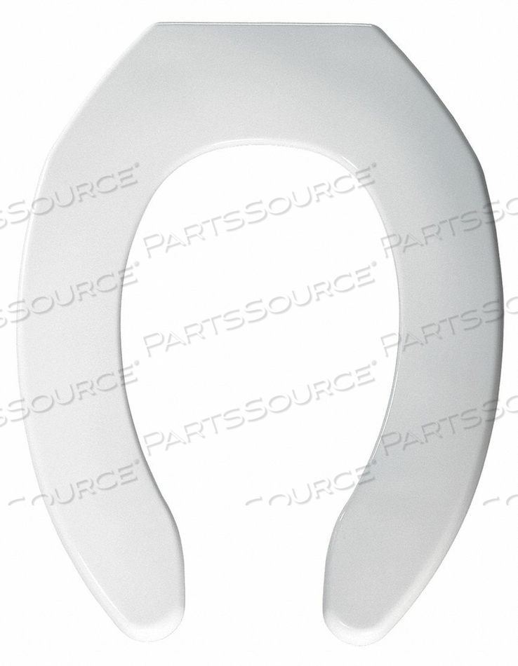 TOILET SEAT ELONGATED BOWL OPEN FRONT by Bemis TOILET SEAT ELONGATED BOWL OPEN FRONT by Bemis
