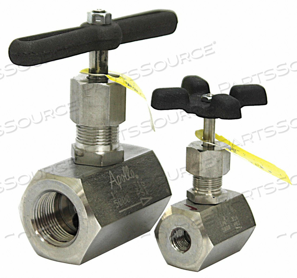 GLOBE VALVE 1/2 316 SS FNPT 5000 PSI by Apollo Valves (a Conbraco Company) GLOBE VALVE 1/2 316 SS FNPT 5000 PSI by Apollo Valves (a Conbraco Company)