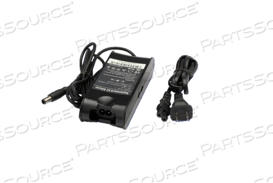 AC POWER ADAPTER, BLACK, 100 TO 240 VAC, 1.5 A, 50 TO 60 HZ INPUT, 19.5 VDC, 4.62 A, 90 W OUTPUT, 68 MM X 23 MM X 132 MM 