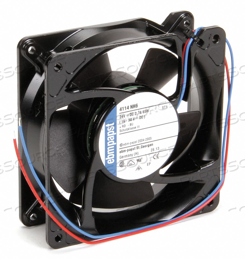 AXIAL FAN SQUARE 119 MM H 259 CFM by EBM- Papst Inc.