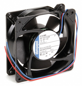 AXIAL FAN SQUARE 119 MM H 259 CFM by EBM- Papst Inc.
