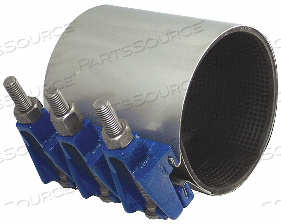 REPAIR CLAMP FULL CIRCLE SS 10 IN by Smith-Blair