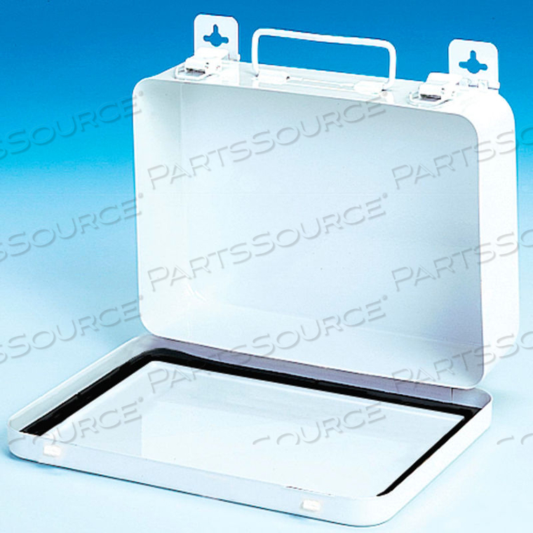 FIRST AID BOX METAL - 9-1/16X2-3/8X6-5/16 by Durham Manufacturing Company