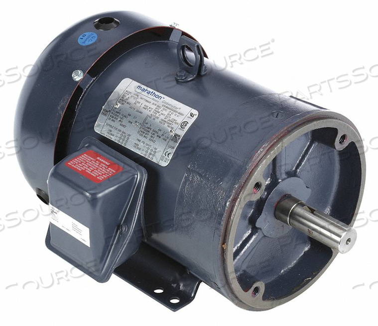 MOTOR 3-PH TEFC 5 HP 1760 RPM 230/460V by Marathon Motors